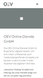 Mobile Screenshot of oev-online.de